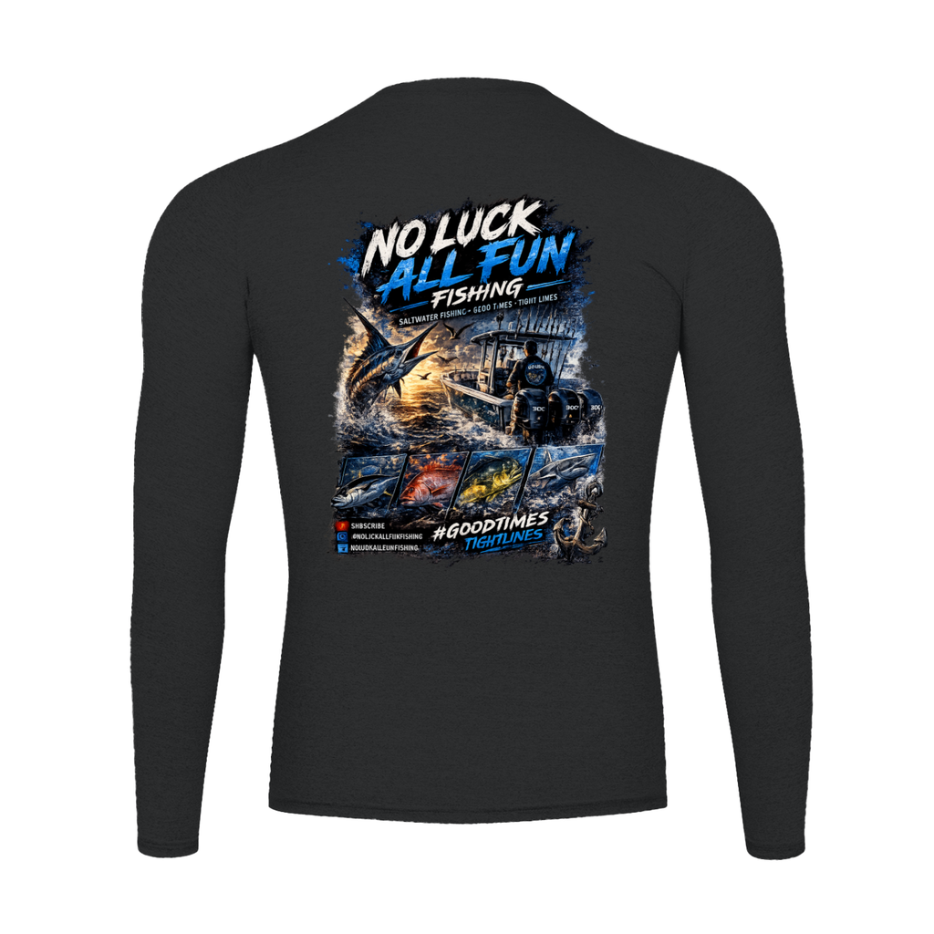 NoLuck AllFun Fishing Long Sleeve Fishing Shirt